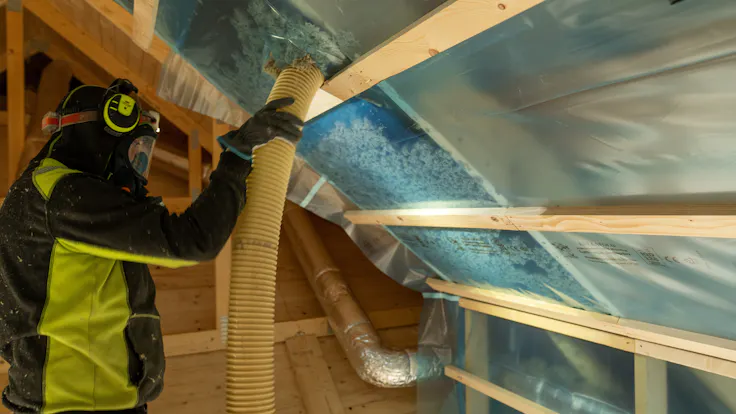 Granulate Pro plus installation insulation