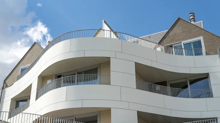 Rockpanel Colours - apartments in Ypres, Belgium