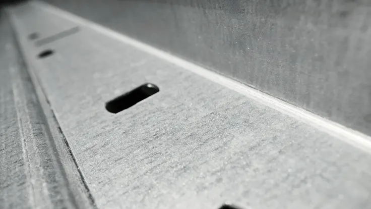 Rockfon Chicago Metallic T24 Low Carbon - product detail 2890 2850 850