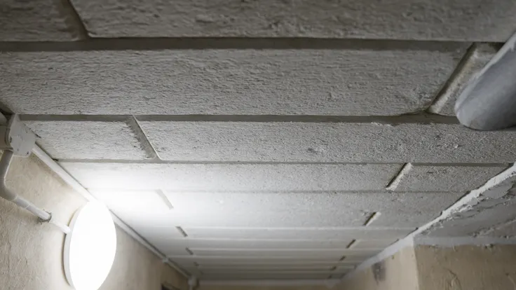 Ujęcia po Case study wideo: Termomodernizacja kamienicy Boya- Żeleńskiego Katowice, MUH, piwnica, sufit, ceiling in the basement, stroprock g Informacje o prawach: Zgoda, o której mowa w ust. 3 odnosi się do wielokrotnego, nieograniczonego ilościowo, czasowo i terytorialnie, korzystania z wykonanych zdjęć i filmów na wszystkich znanych polach eksploatacji, a w szczególności: utrwalania i/lub zwielokrotniania jakąkolwiek techniką, wprowadzania do obrotu, wykorzystywania w materiałach reklamowych (m.in. prezentacje, katalogi, ulotki), wprowadzania do pamięci komputera oraz do sieci komputerowej i/lub multimedialnej i/lub sieci telefonii komórkowej, publicznego udostępniania, wystawiania, wyświetlania, równoczesnego i integralnego nadawania (reemitowania), strona internetowa, social media, you tube. / „Niniejsza zgoda obejmuje wszelkie formy publikacji, w szczególności rozpowszechnianie w Internecie na stronie internetowej www.rockwool.com, jak również rozpowszechnianie na portalach społecznościowych Facebook, Twitter, YouTube itp. oraz zamieszczenie w materiałach promocyjnych i informacyjnych” AST RW-PL