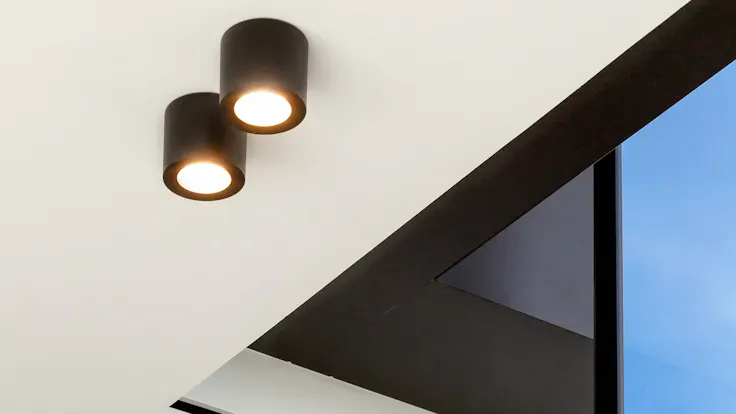 Office of construction company Dethier in Alken Belgium with Rockfon Mono Acoustic TE-edge