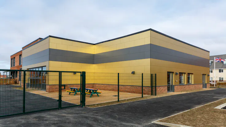 rockpanel case study ukgrace cook schoolrockpanel metals