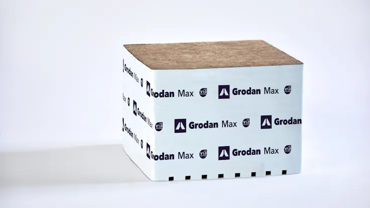 Grodan Max 57 (little mama) block side view