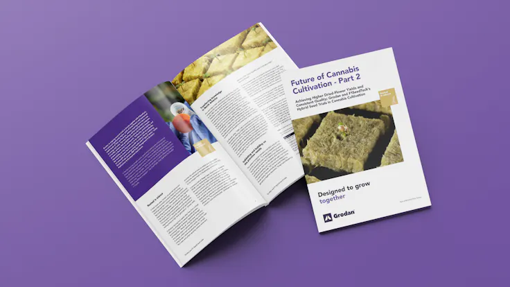 This is the mockup for the Future of Cannabis Cultivation Whitepaper: Part 2.