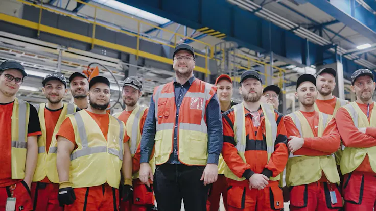 Bohumín factory, CIRKELINE 4, HVAC, employees, pipes, production