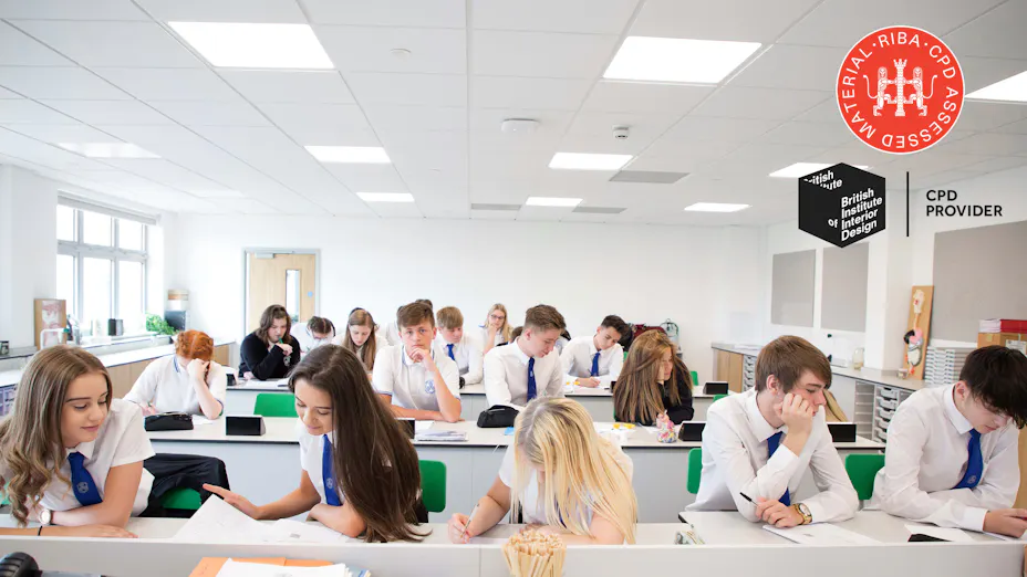 Rockfon CPD on the Unique Benefits of Stone Wool Ceilings and Walls for Education