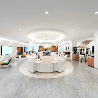 FR, Headquarters L'Oréal Paris, 92300 Levallois-Perret (Paris), Office, Rockfon Mono Acoustic, TE edge, White, Open Plan Office
