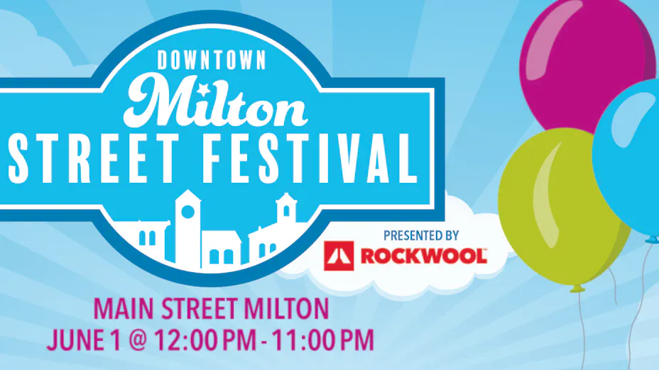 ROCKWOOL is proud to support our local communities with arts and culture events such as the Downtown Milton Street Festival
