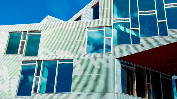 The new Sydhaven school in Copenhagen, Denmark with Rockpanel Colours exterior cladding