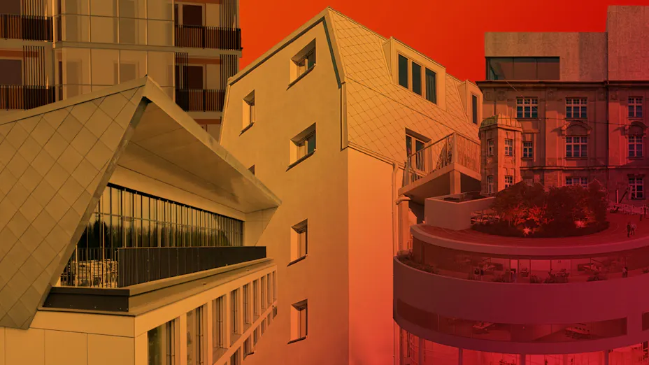 5 herausragenden Sanierungsprojekten mit Aufstockungen, die Zukunftsfähigkeit, Energieeffizienz und moderne ROCKWOOL Dämmstoffe zeigen
