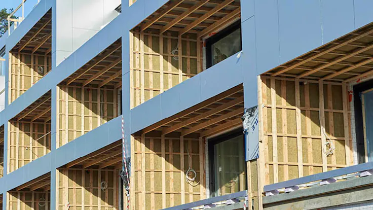 Reference case, Norway, Oslo, Sæter Terrasse, REDAir FLEX, facade, apartments