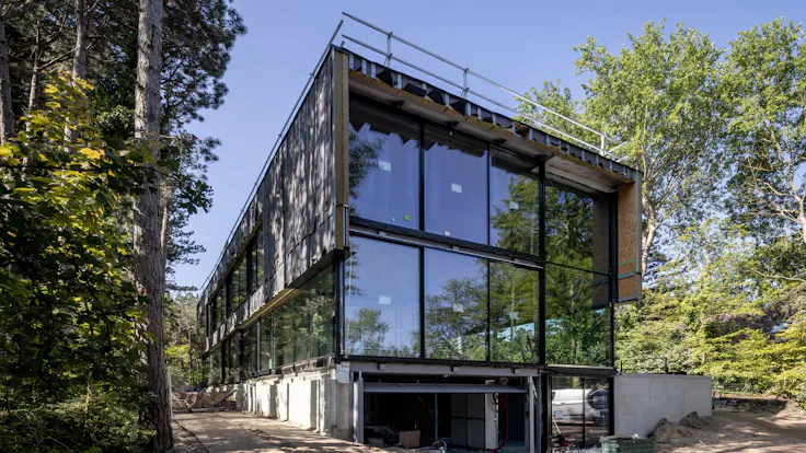 Single house in Wassenaar The Netherlands.
