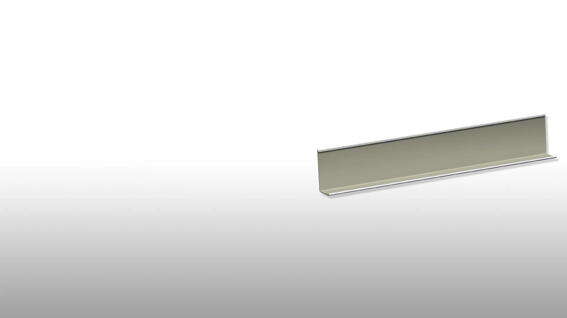 Chicago Metallic™ L-lista - vahvistettu