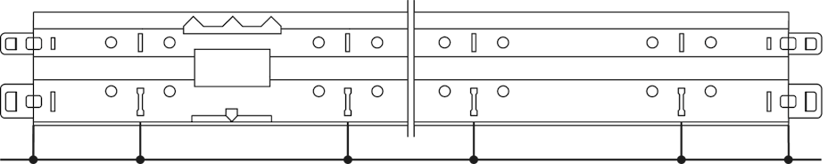 Lovien ja kiinnikeaukkojen paikat