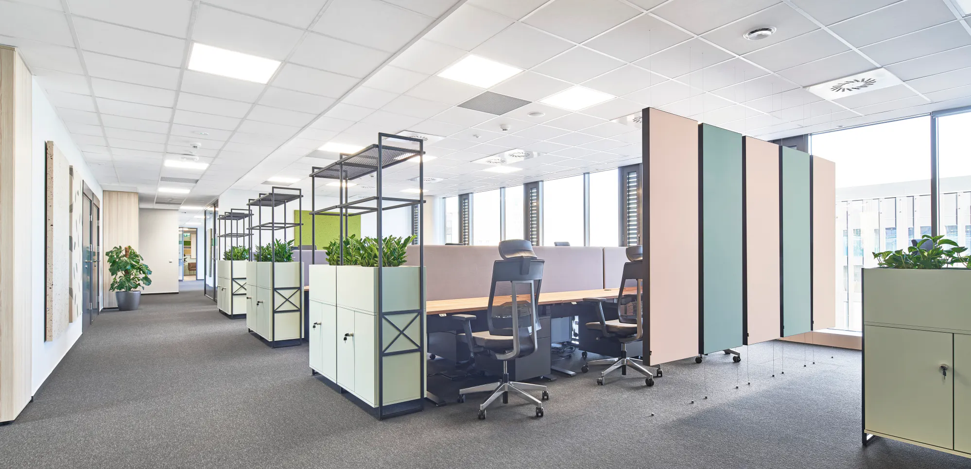 Rockfon Canva® Akustik-Raumtrenner