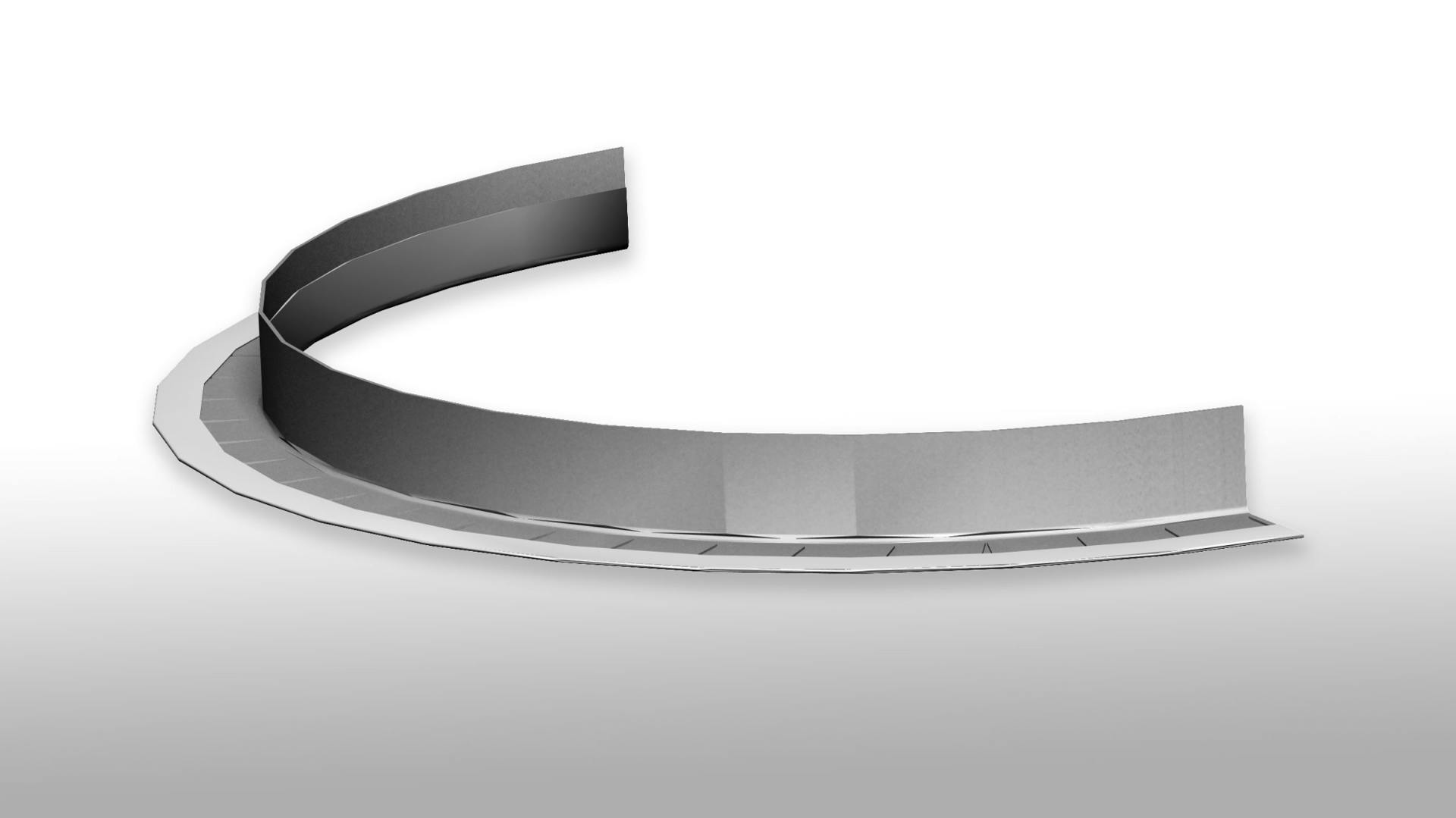 Chicago Metallic Flexible Wall Angles