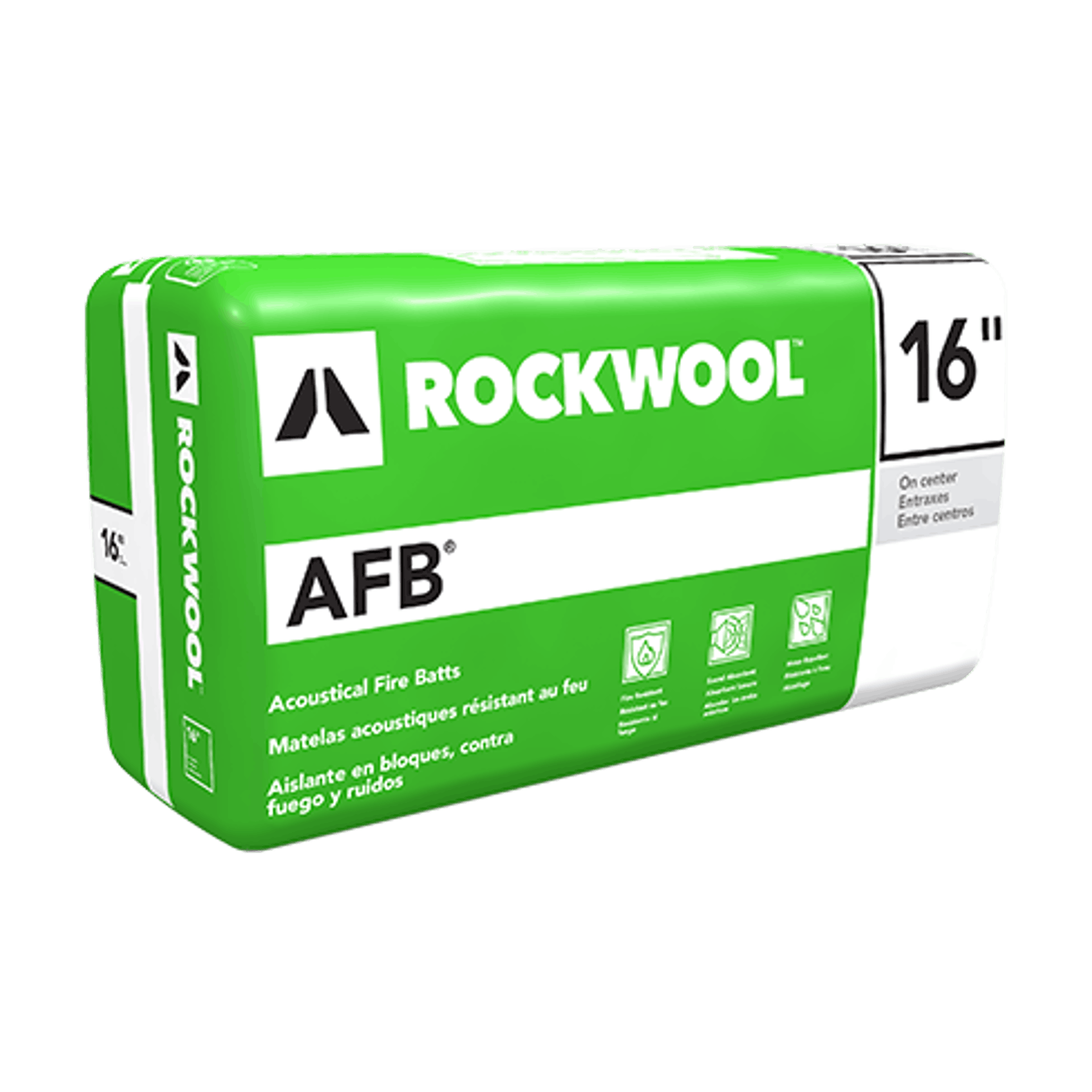 Afb Lightweight Semi Rigid Batt Insulation For Steel Stud Interior Wall And Floor Applications Rockwool