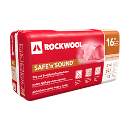 ROCKWOOL Safe'n'Sound® Fire and Sound Proof Insulation
