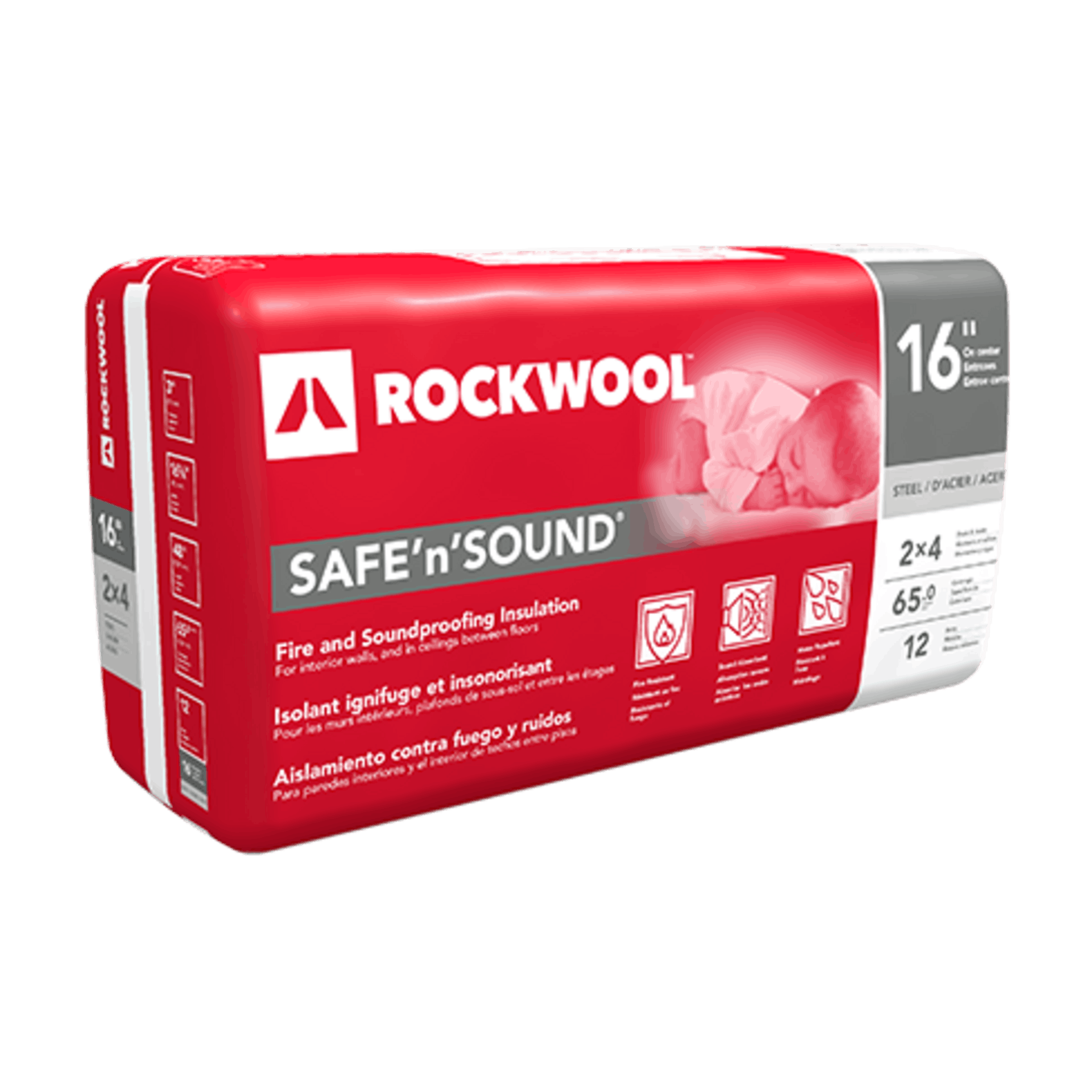 Safe'n'Sound Proof Insulation ROCKWOOL